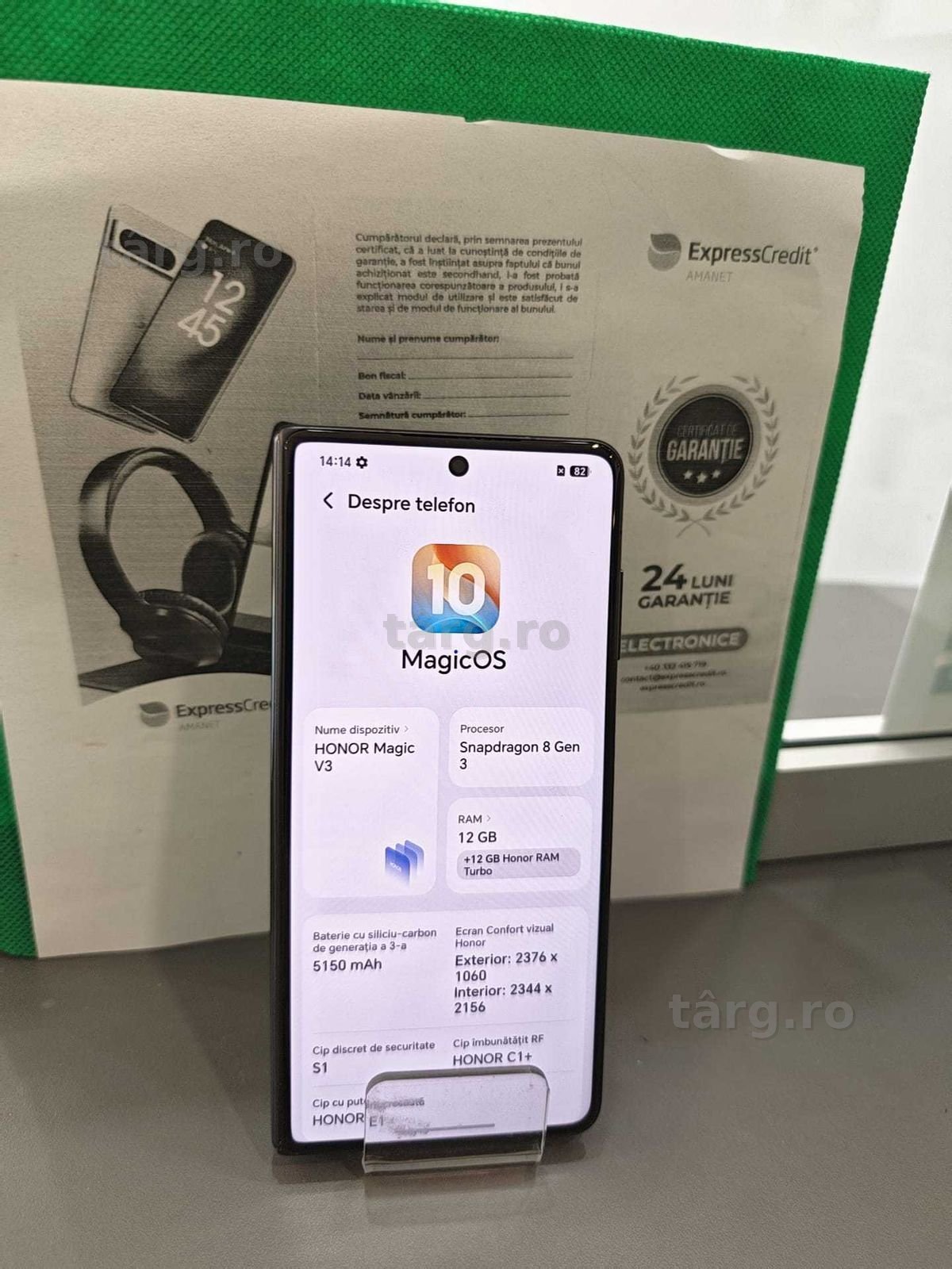 Honor Magic V3 5G 12/512GB (Ag44 B7367) - Garantie 2 ani! 2