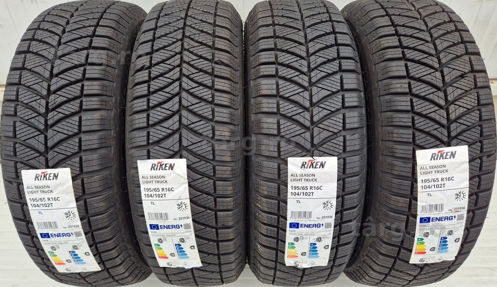 195/65 R16C, 104T, RIKEN (by Michelin) 8PR, Anvelope all season M+S