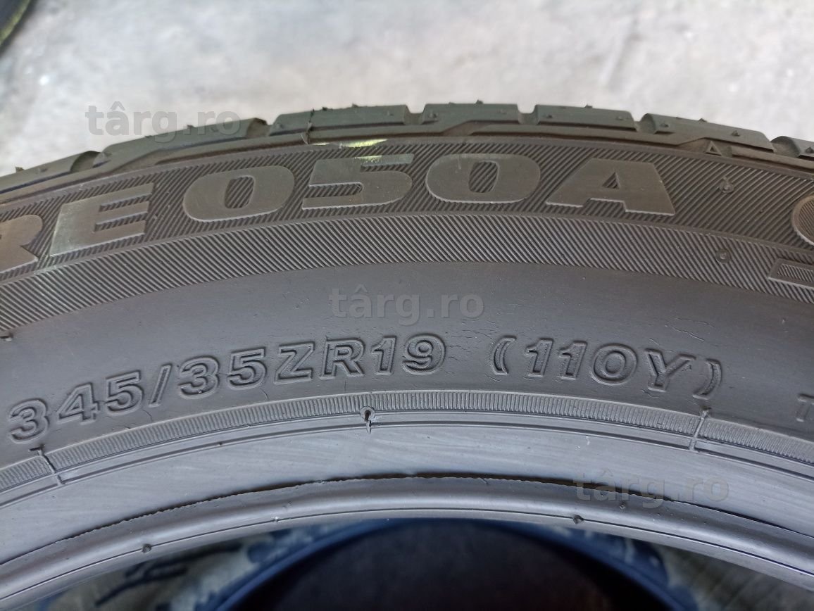 2 anvelope de vara NOI Bridgestone 345/35 R19 6