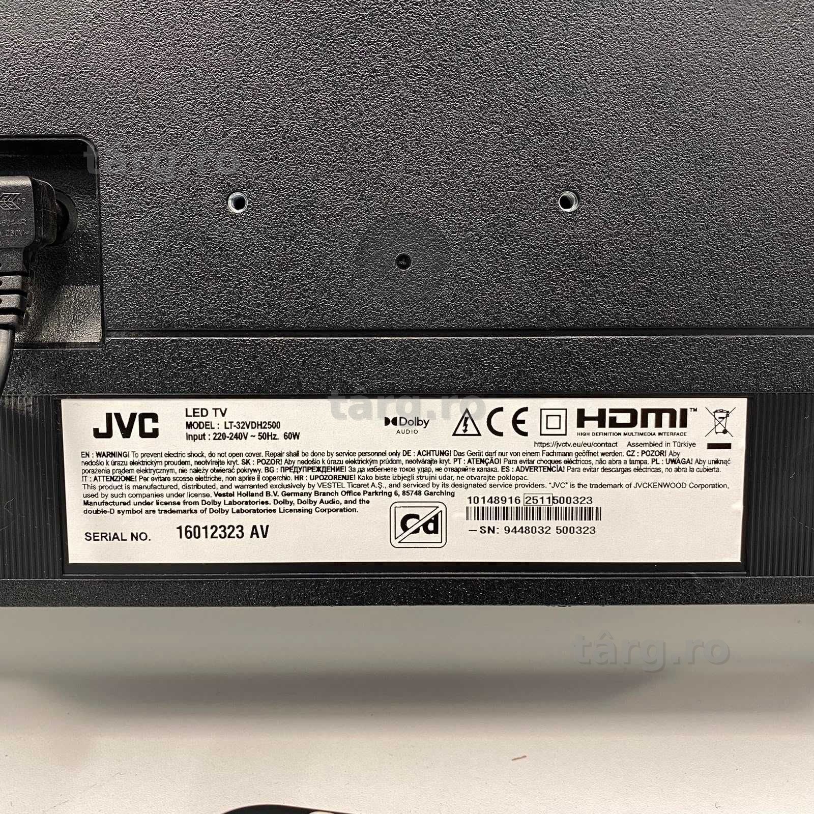 (AG13) Televizor LED Smart JVC (B.56349) Ridicare din agentie! 3