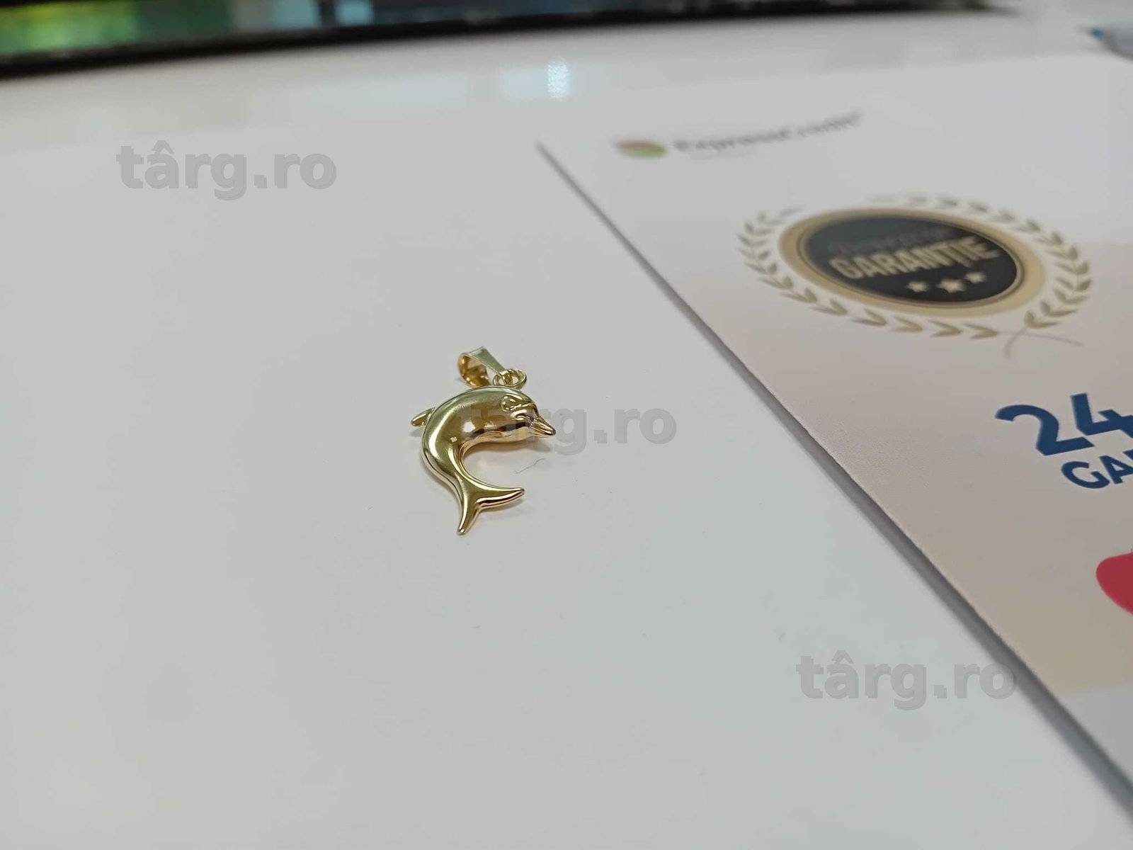 (Ag33) Pandativ Aur 14K/Garantie 2 ani