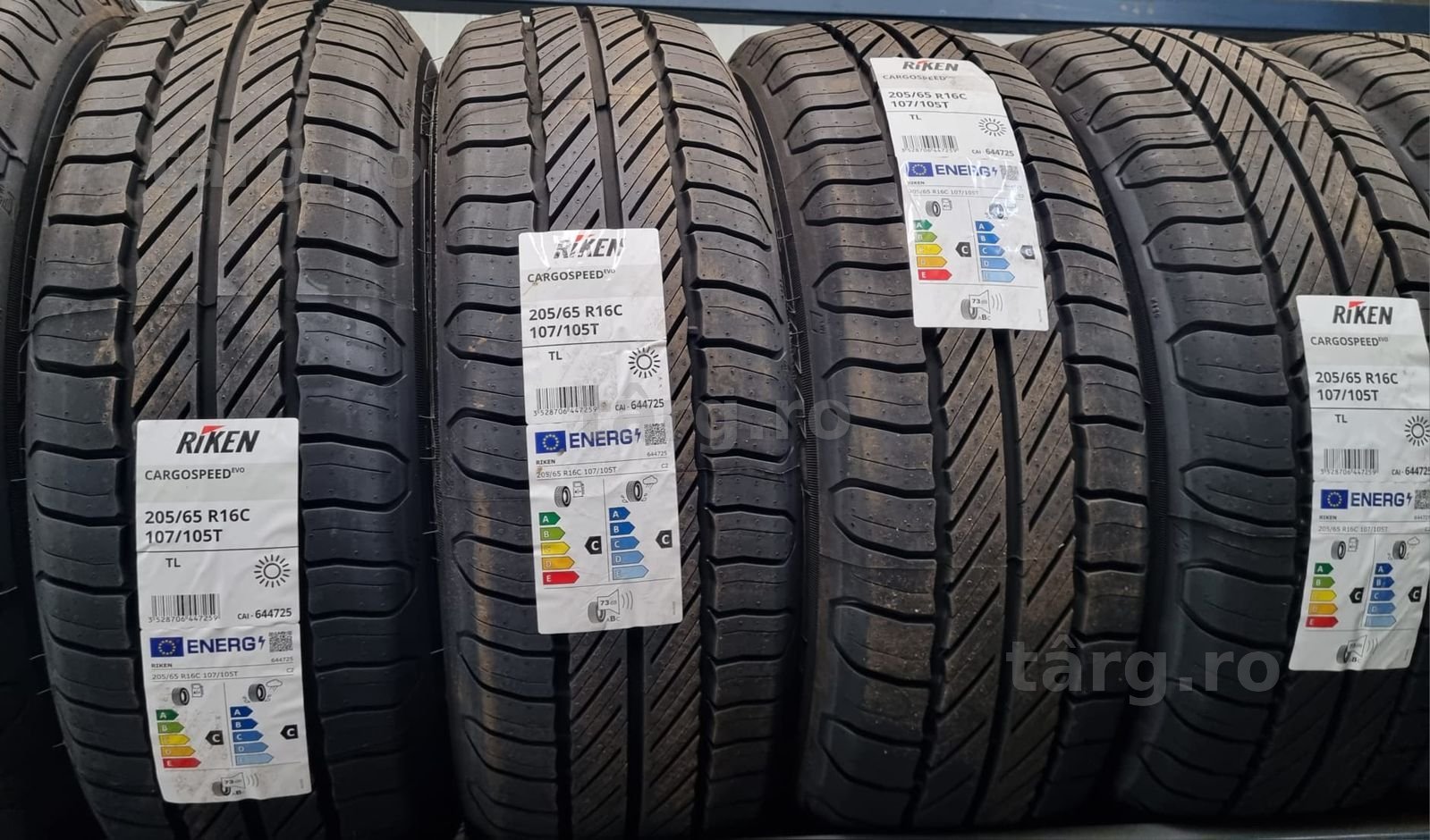 205/65 R16C 107T, RIKEN (By Michelin) CargoSpeed, Anvelope de vara M+S