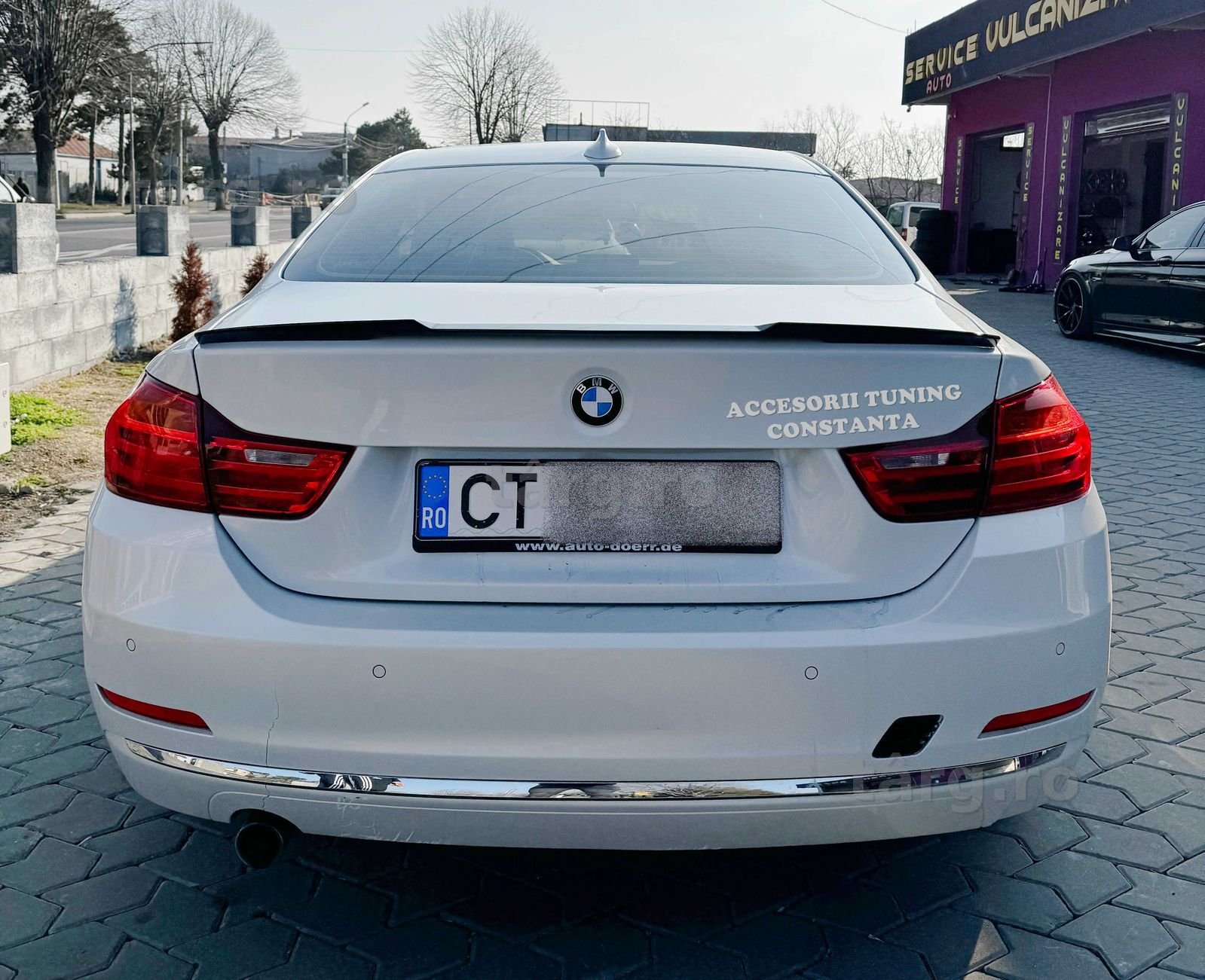 Eleron Portbagaj - BMW F32 Model M4 Negru Lucios