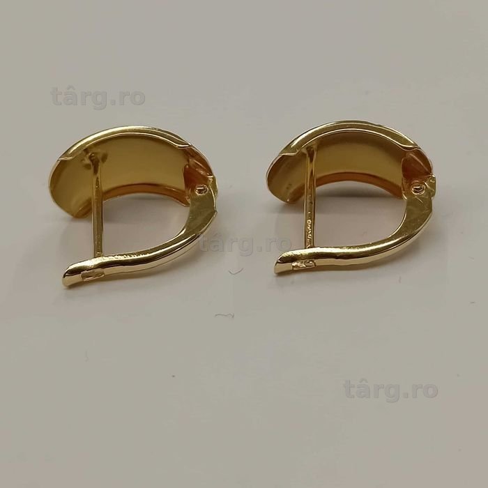 Cercei aur 14k 1.69g (ag49 Esplanada b.7206) Garantie 2 Ani 5