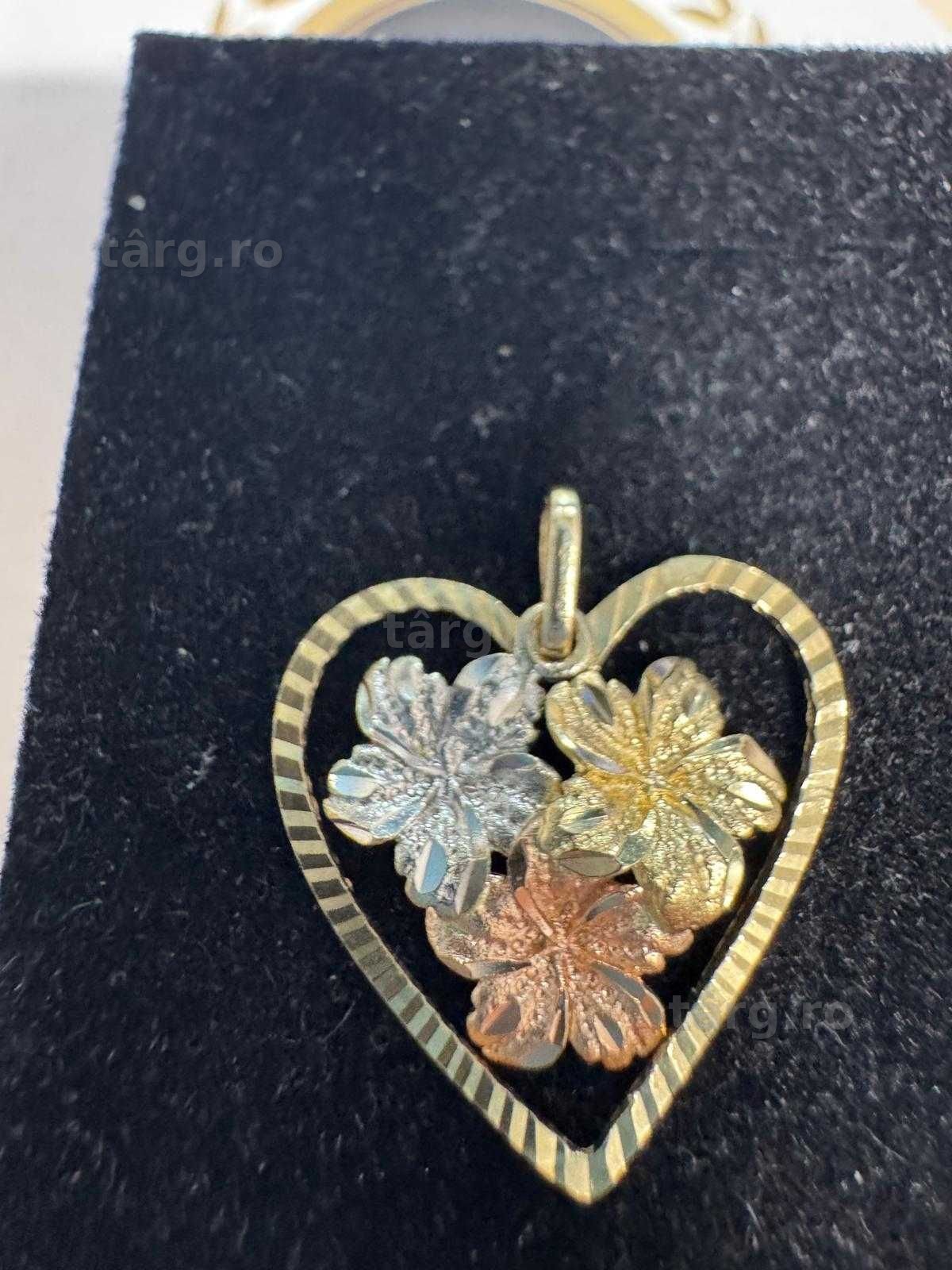 Medalion din aur 14k (69622.5/ 10 Pacurari 1) garantie 2 ani! 3