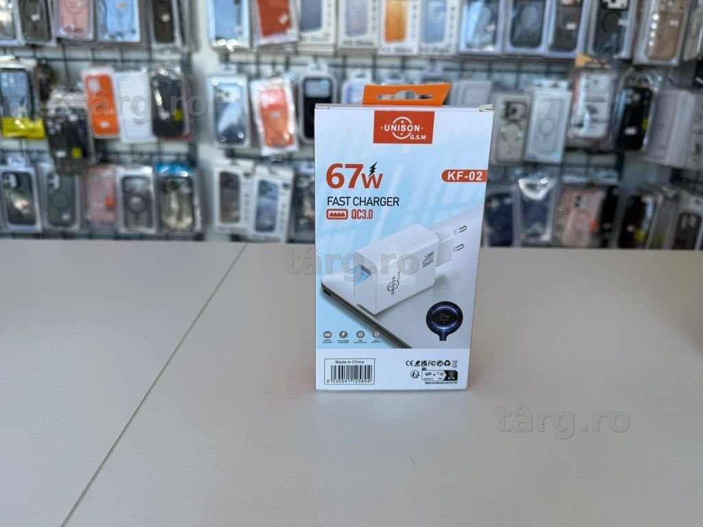 Incarcator / Adaptor Priza, Putere 67W, Intrare USB-A 2