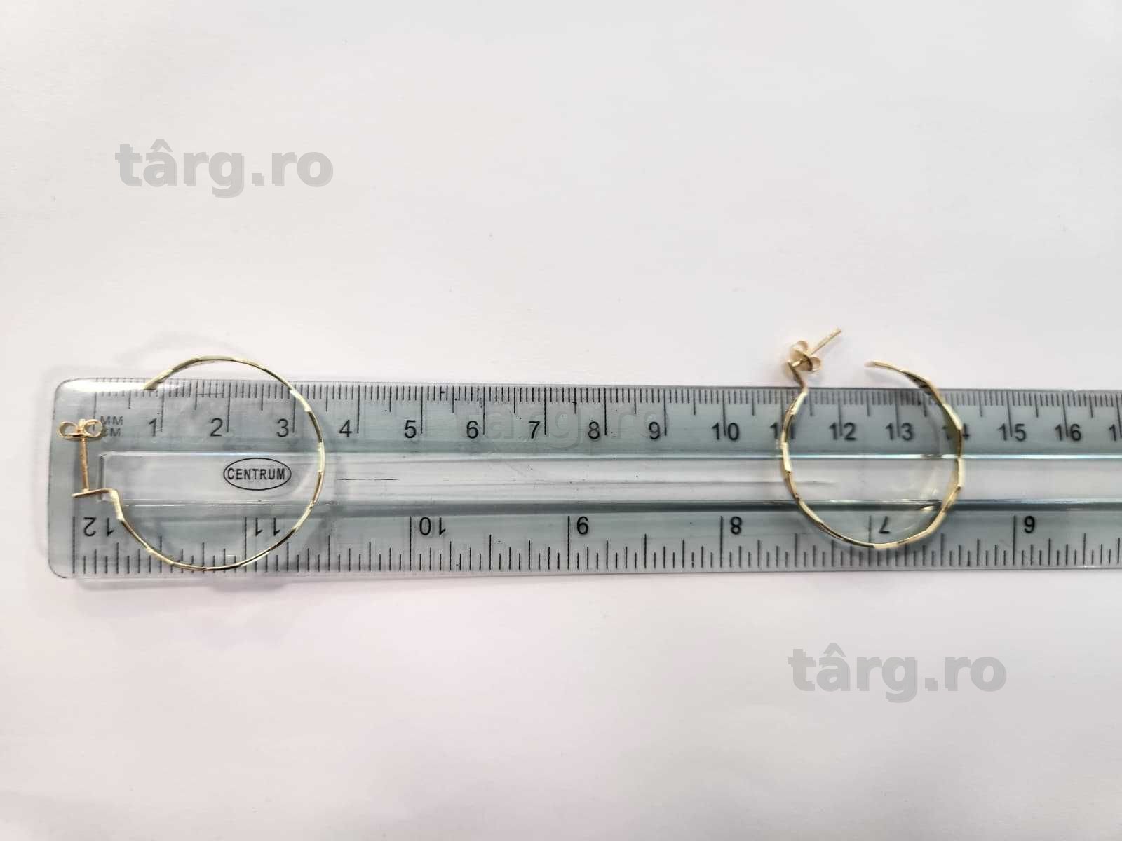 Cercei aur, 14k,  4.23g (b 68159.1 Ag2 Tudor) 2