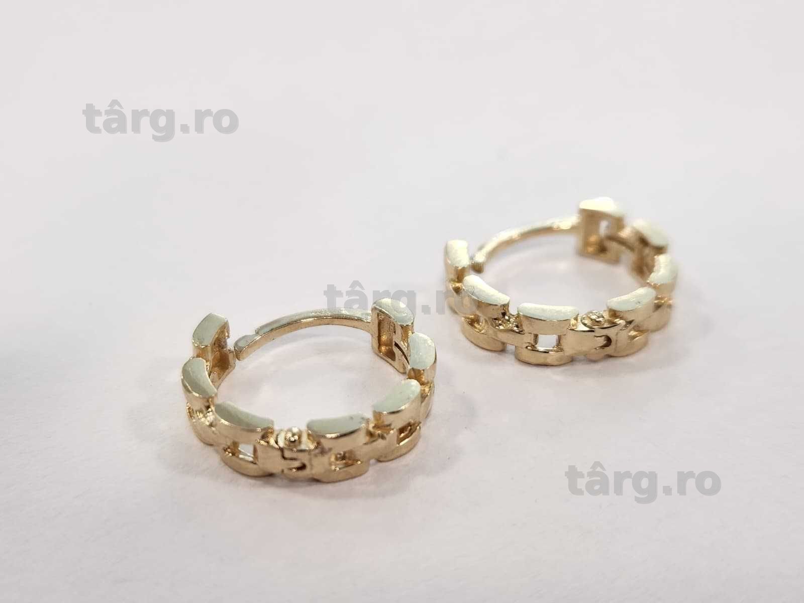 Cercei aur, 14k, 2.76g (b 68843.3 Ag2 Tudor)