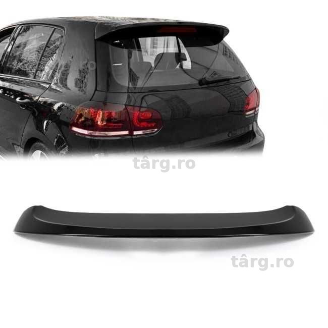 Eleron Portbagaj Prelungire Haion Luneta GTI Style pentru VW Volkswagen Golf 6 Standard, Negru Lucios