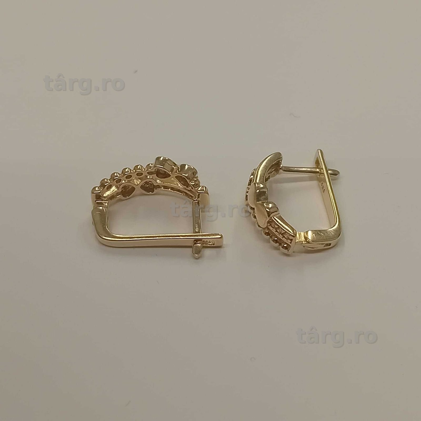 Cercei aur 14k (ag49 Esplanada b.8098) 4