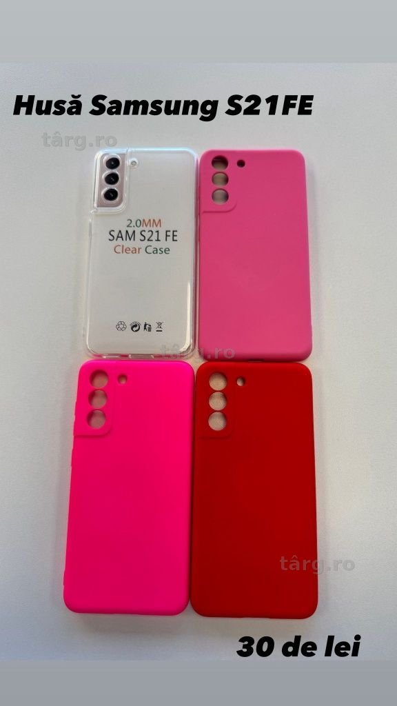Folie, Husa, Incarcator, Cablu Samsung S21FE