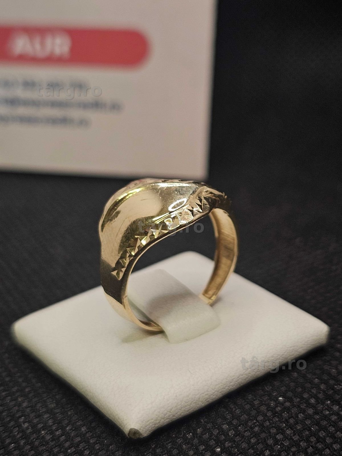 Inel aur 14K 2.56g (50356.2 AG 11 Piata Nicolina) 2 ani garantie! 2