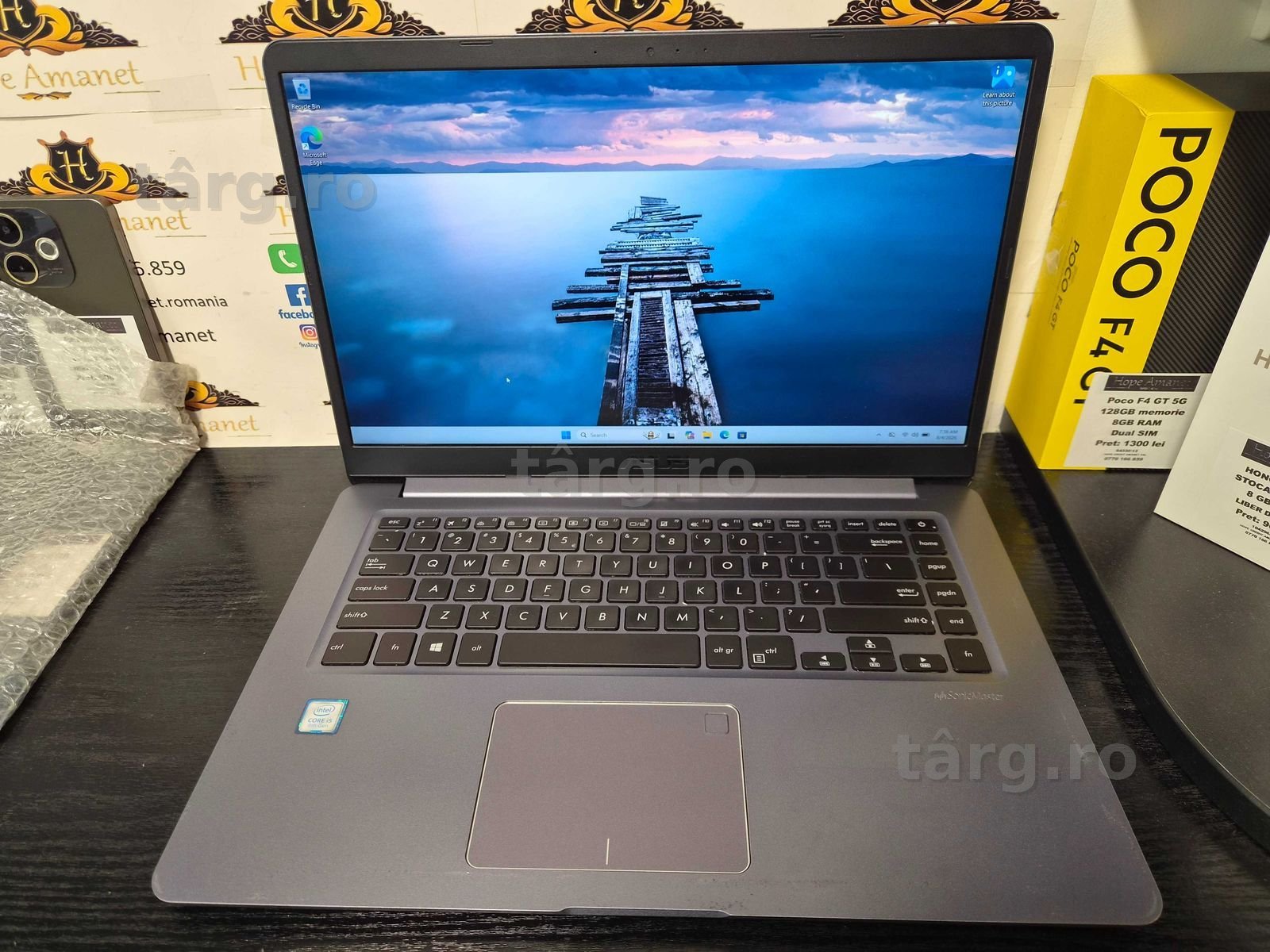 Hope Amanet P10/Laptop ASUS S510U i5 8TH 8GB RAM SSD
