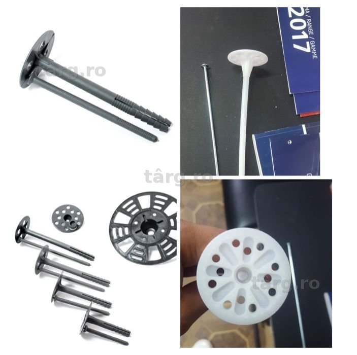 IMPORTATOR:Dibluri polistiren CUI METALIC/Plastic,10x26;10x36;10x40cm.