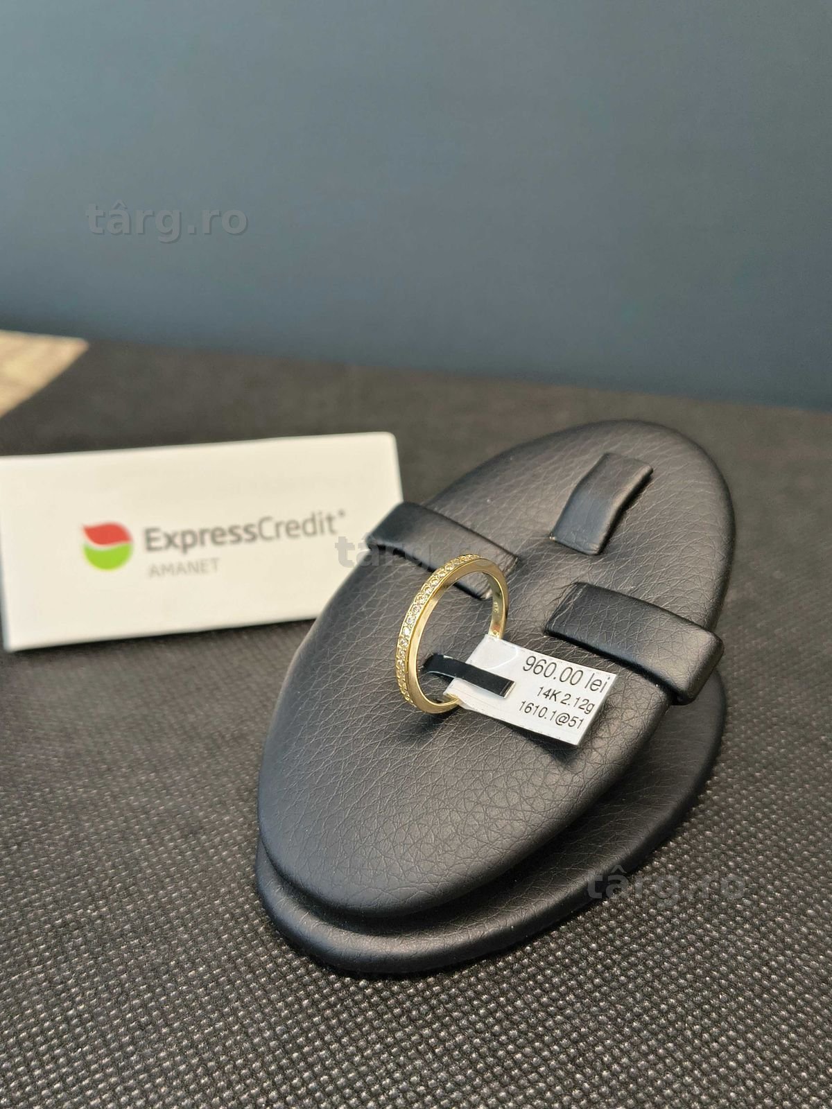 (AG51) Inel aur 14K 2.12g b1610 - Garantie 2 ani!