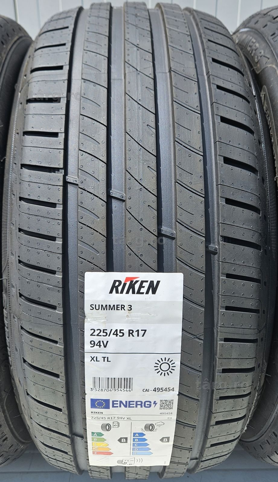 225/45 R17 94V xl RIKEN (By Michelin) Summer 3 B/B/71 Anvelope de vara 3