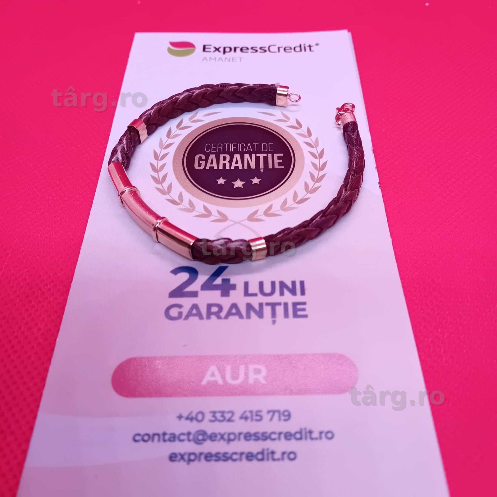Bratara aur 18k 5.19g (Ag4 Dacia B50892.1)-Garantie 2 Ani 2