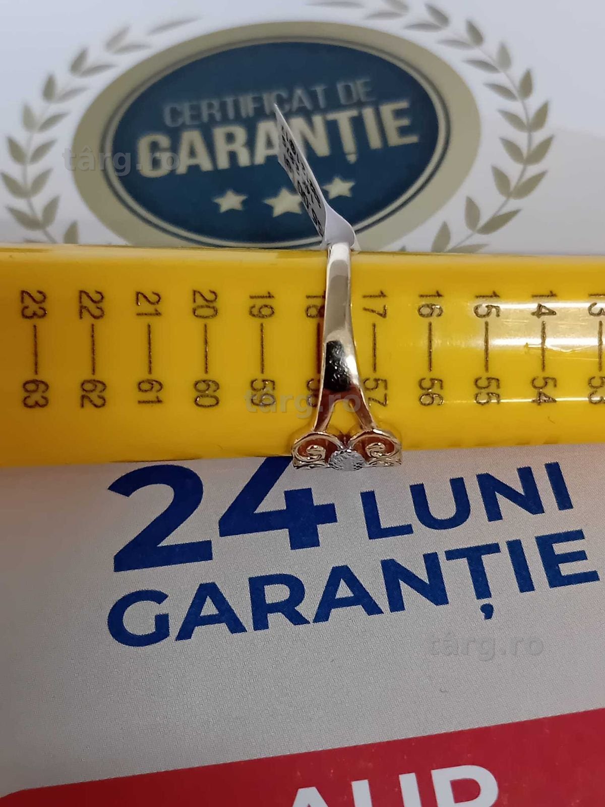 Inel aur 14k[Tomesti-b:33212]-Garantie 2 ani! 3
