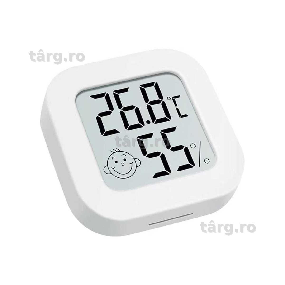 Termometru digital cu higrometru pentru interior design modern 4.5 cm
