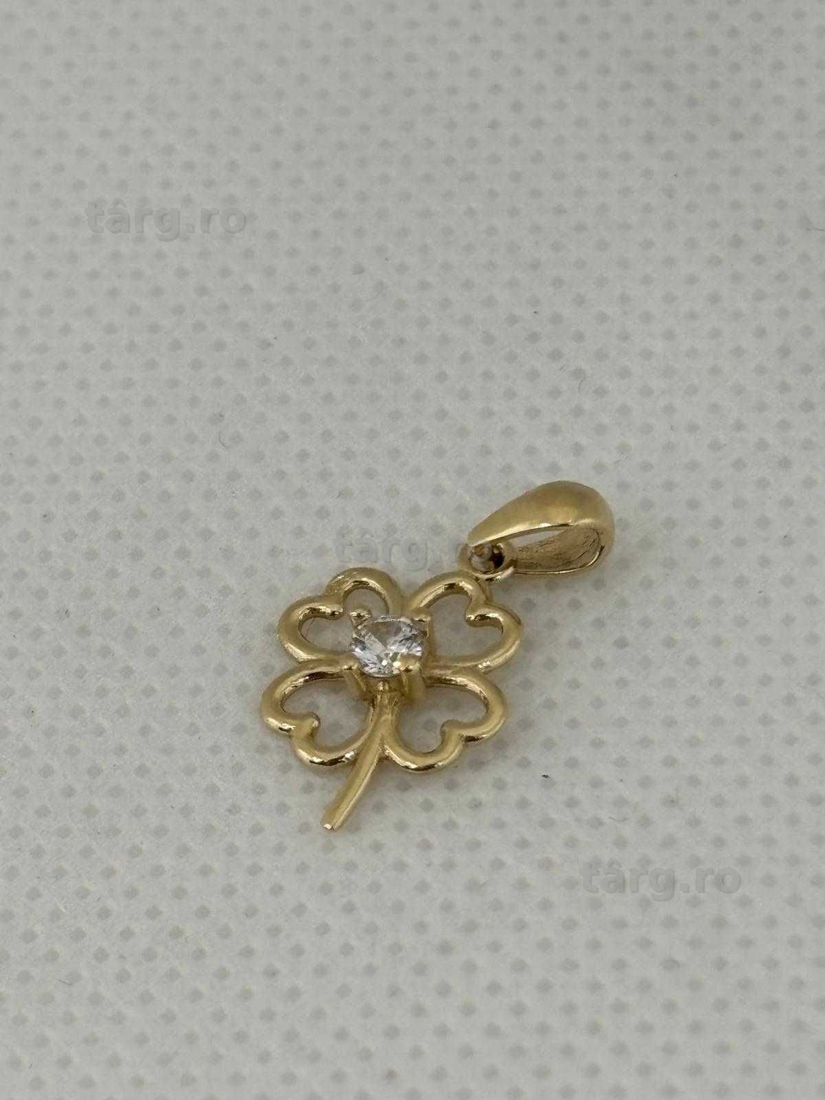 Medalion aur 14K 0.68gr (Ag43 Falticeni B3966) - Garantie/Factura! 2