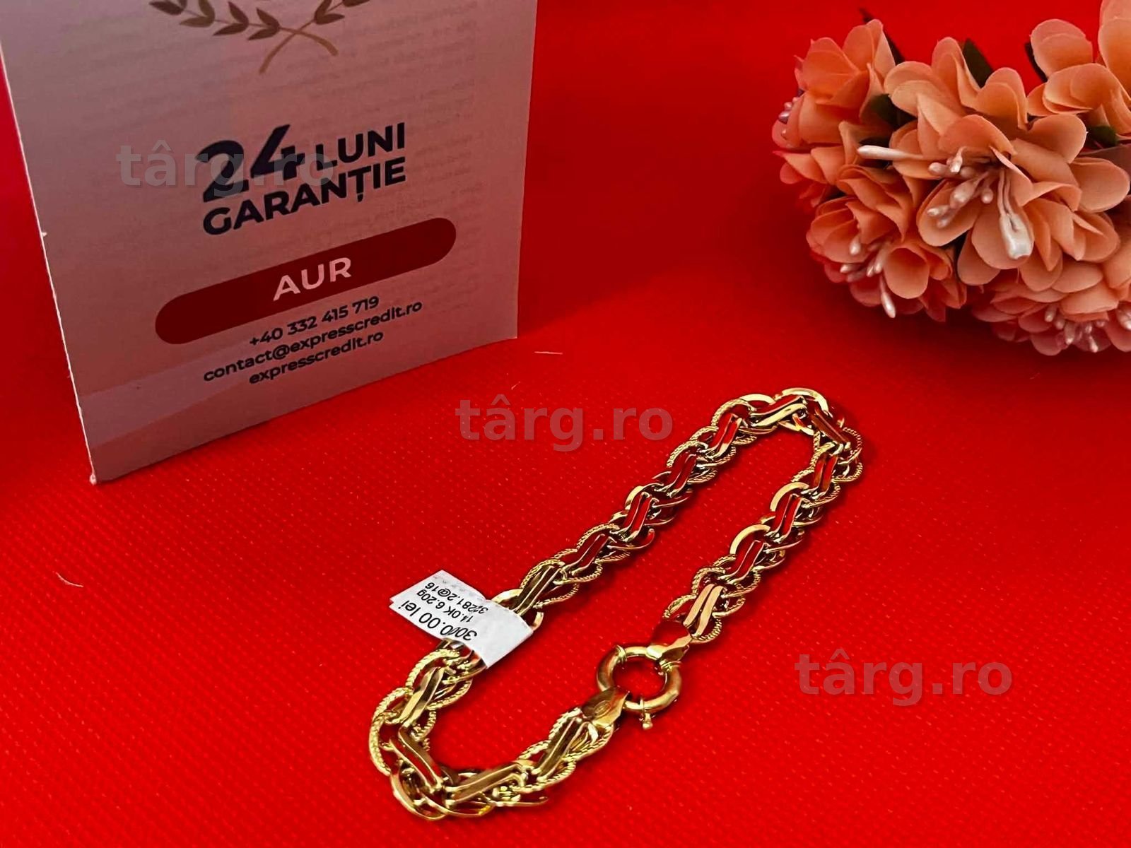 Bratara Aur 14k 6.20g (AG31 Barboi B.32281.2)-Garantie 2 ani!