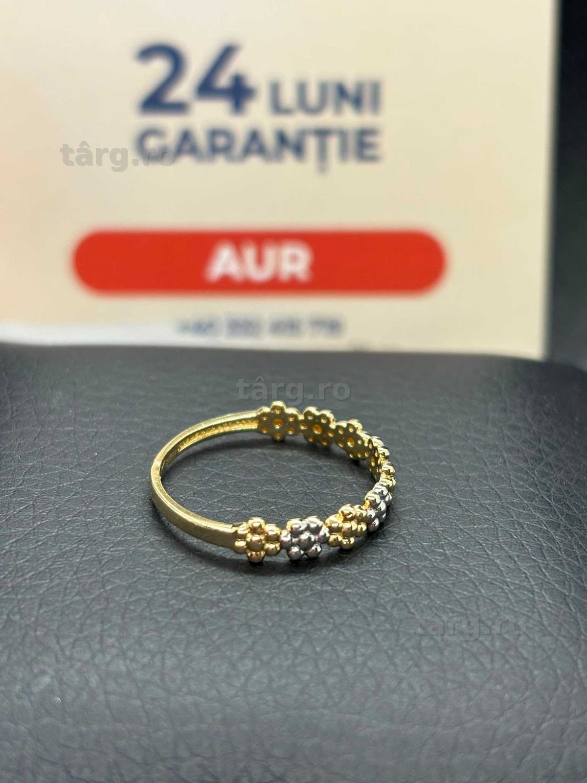 Inel aur 14k 1.43g (B.25741 AG31 Barboi) Garantie 2 ani! 2