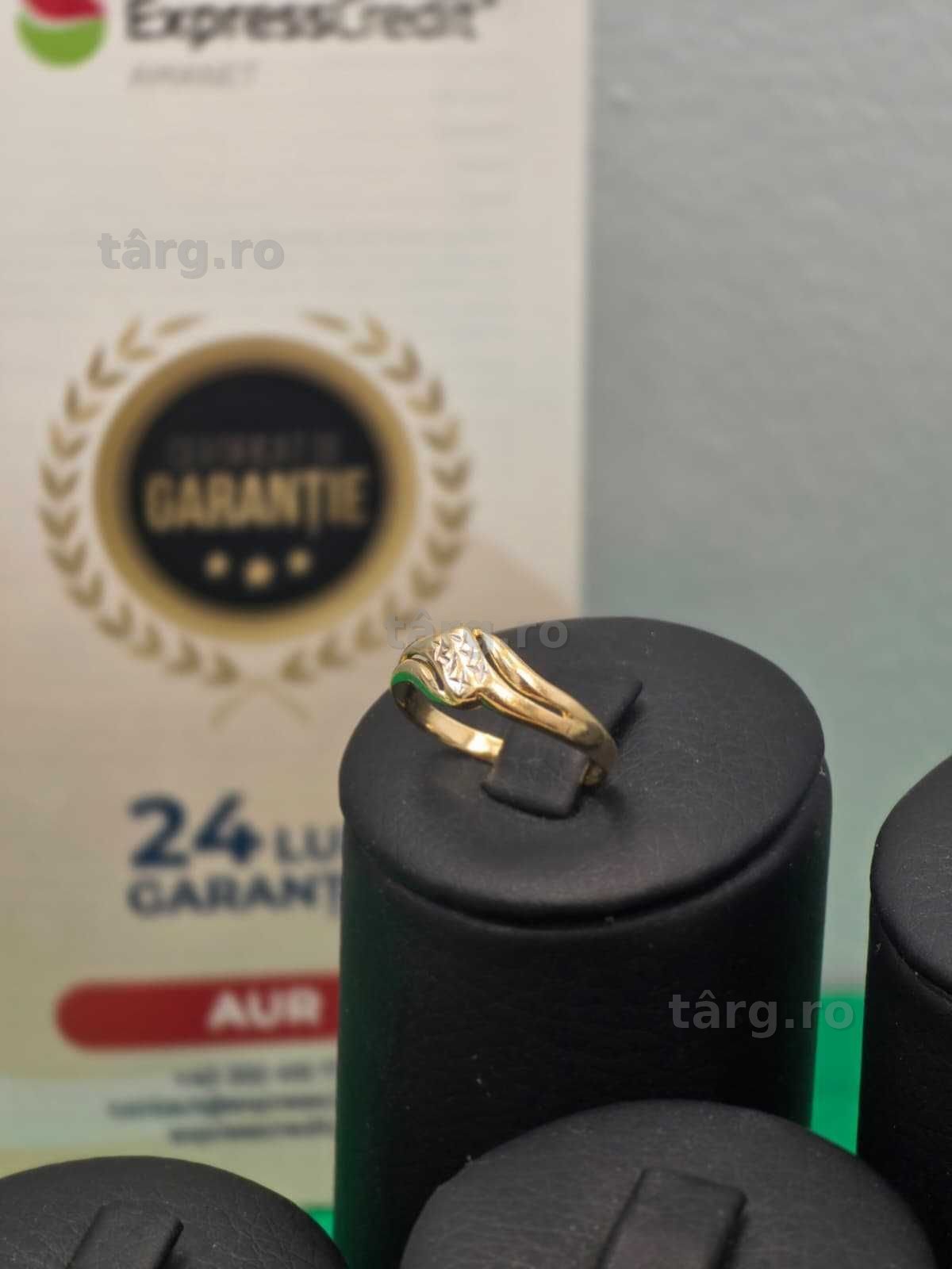 Inel aur 14K 1.78g [Ag45 Bacau1 B.7147.1.44]