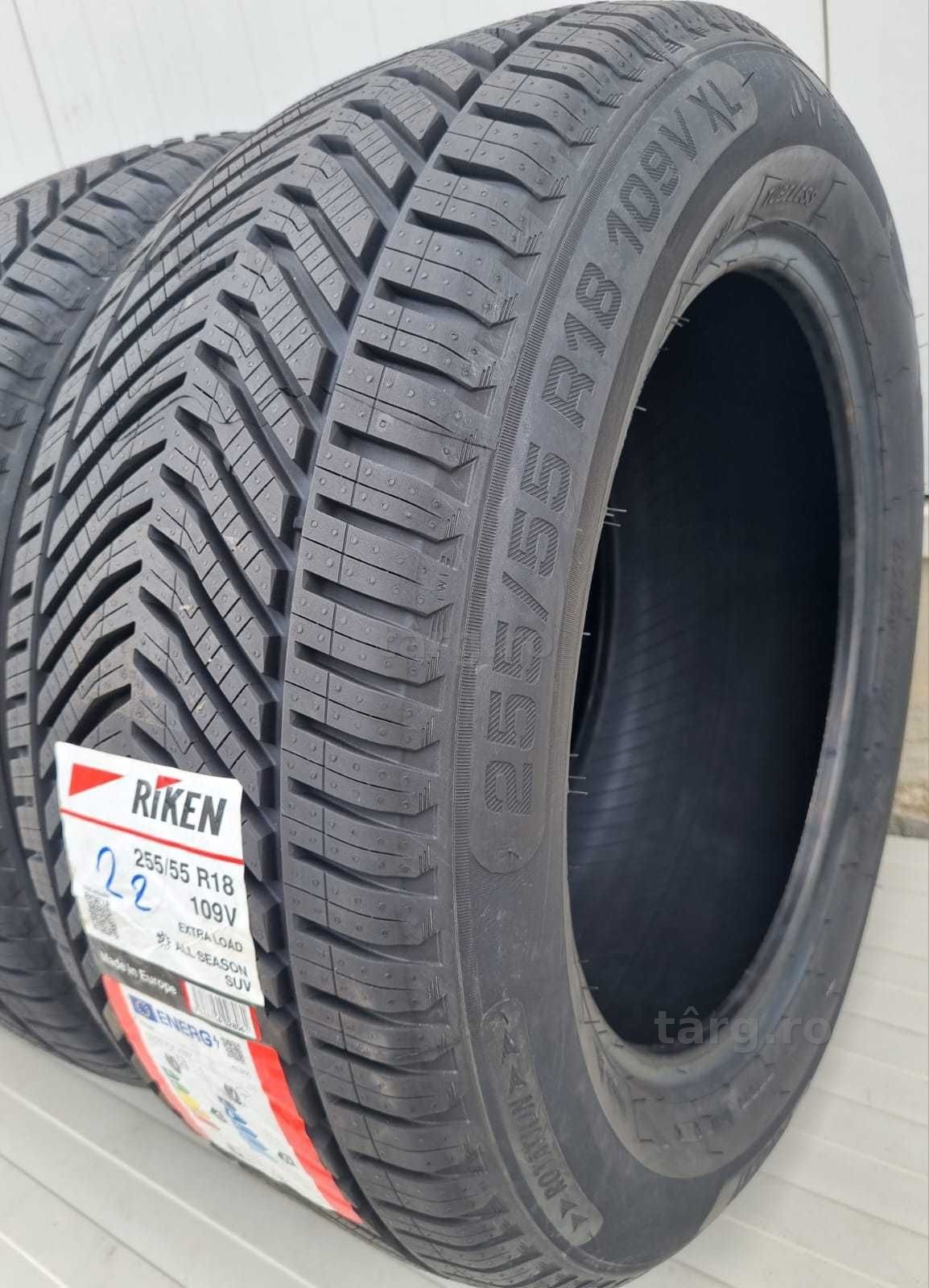 255/55 R18, 109V, RIKEN (by MICHELIN), Anvelope All Season M+S 3