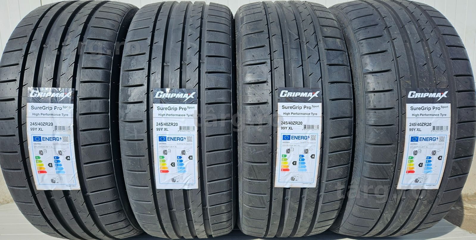 245/40 R20, 99Y, GRIPMAX SureGrip ProSport XL , Anvelope de vara