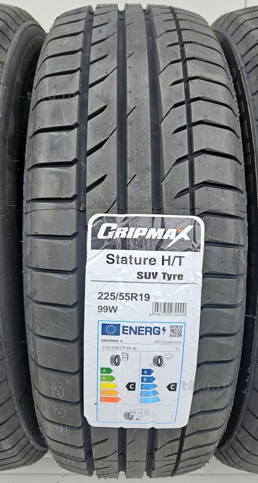225/55 R19 , 99W, GRIPMAX Stature H/T, Anvelope de vara 2