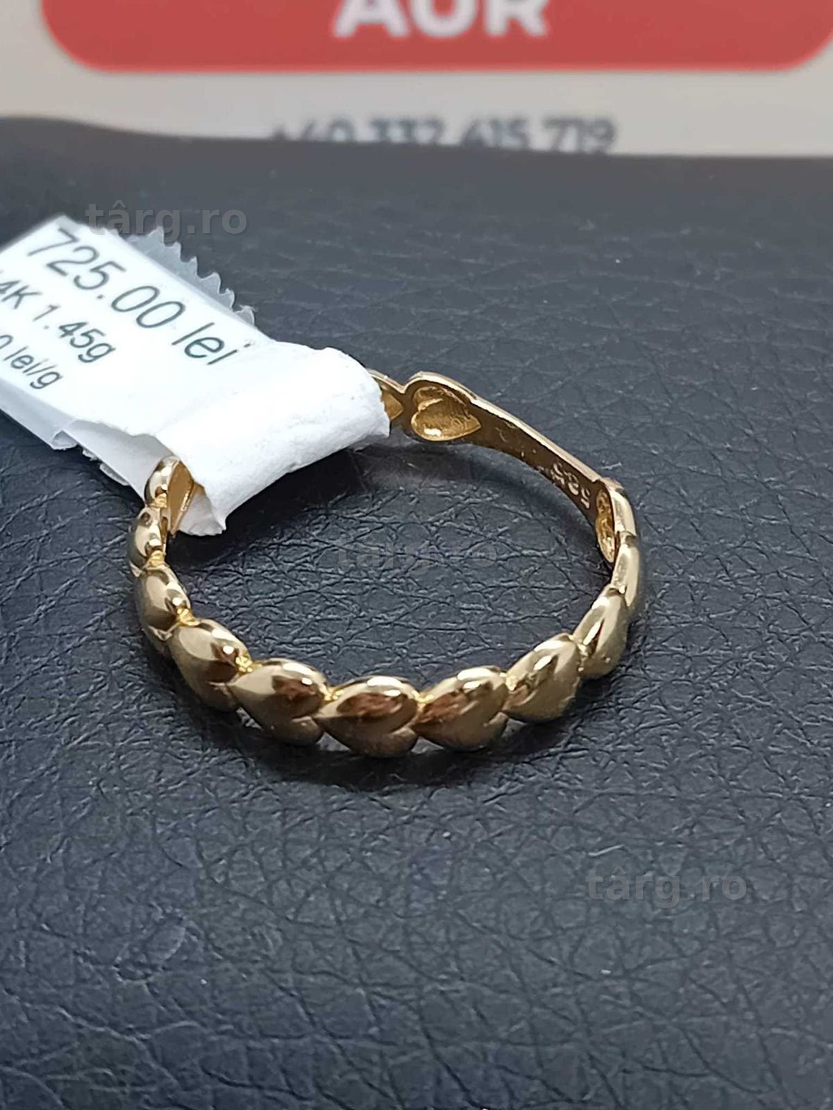 Inel aur 14k 1.45g (B.24898.3 AG31 Barboi) Garantie 2 ani!