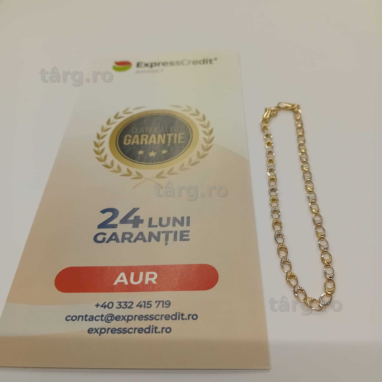 Bratara aur 14k (ag49 Esplanada b.8766)
