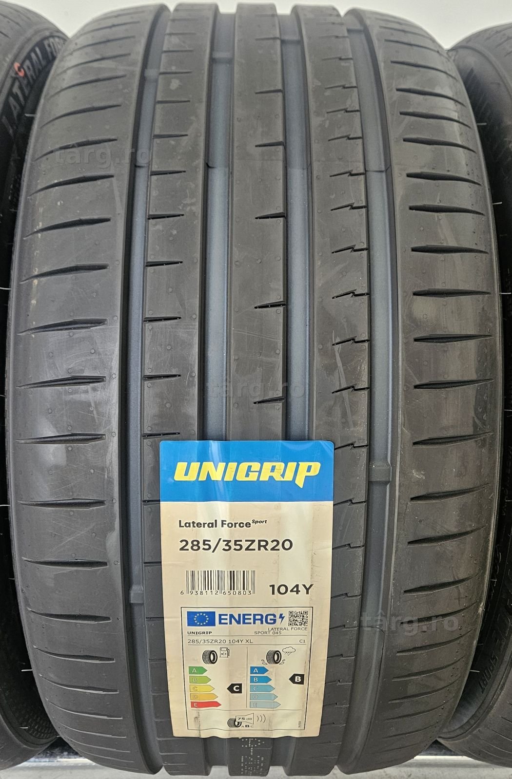 285/35 R20 104Y XL UNIGRIP (Gripmax) Anvelope noi vara protectie janta 2