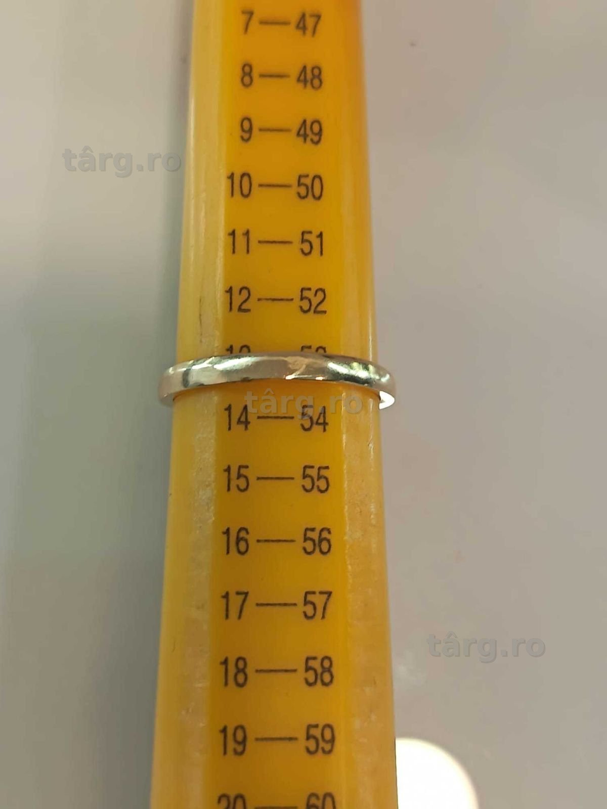 (Ag41) Inel aur, 14K b6231 Certificat de garanție! 4