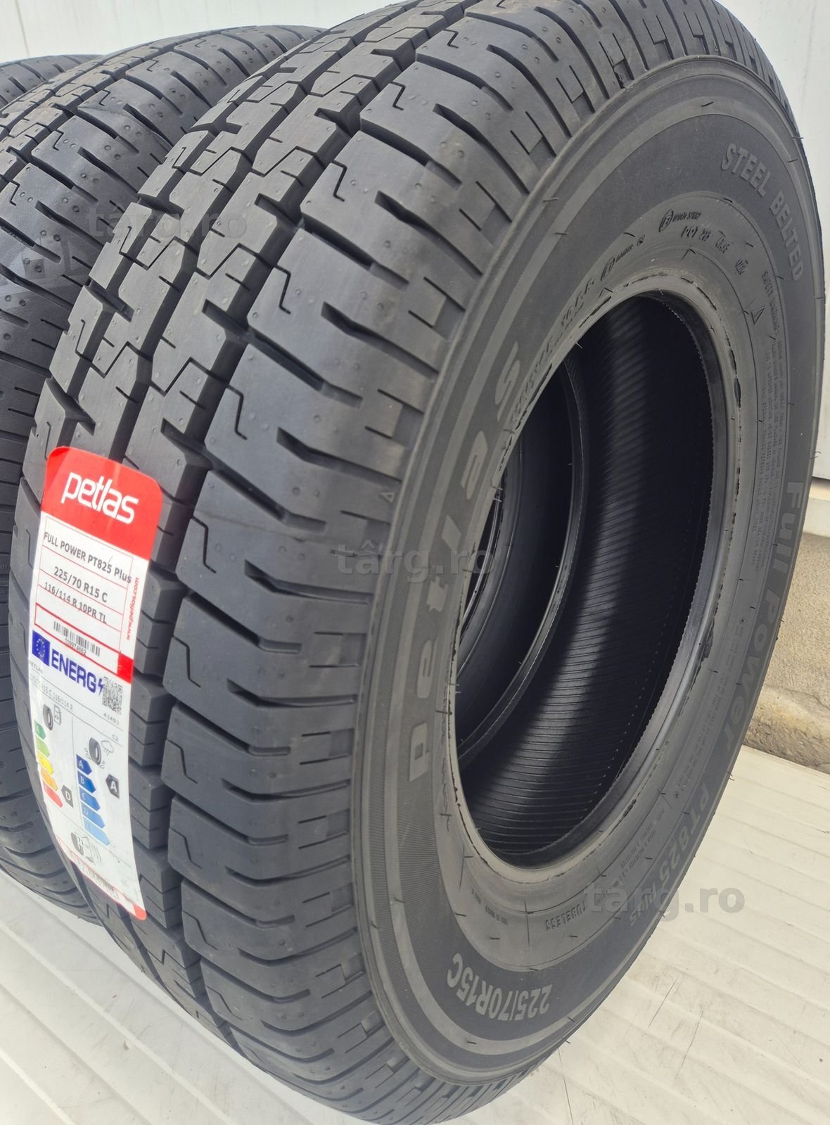 225/70 R15C 116R PETLAS FullPower PT825+ Anvelope vara Aderenta cl A 3