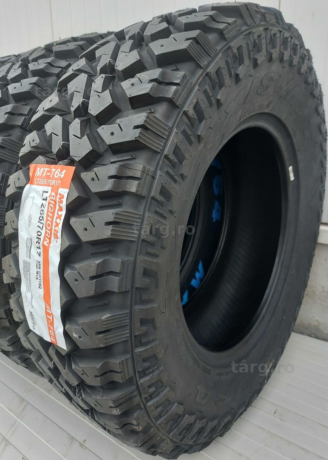 265/70 R17, 115Q, Anvelope Mud Terrain M+S, MAXXIS Bighorn 4