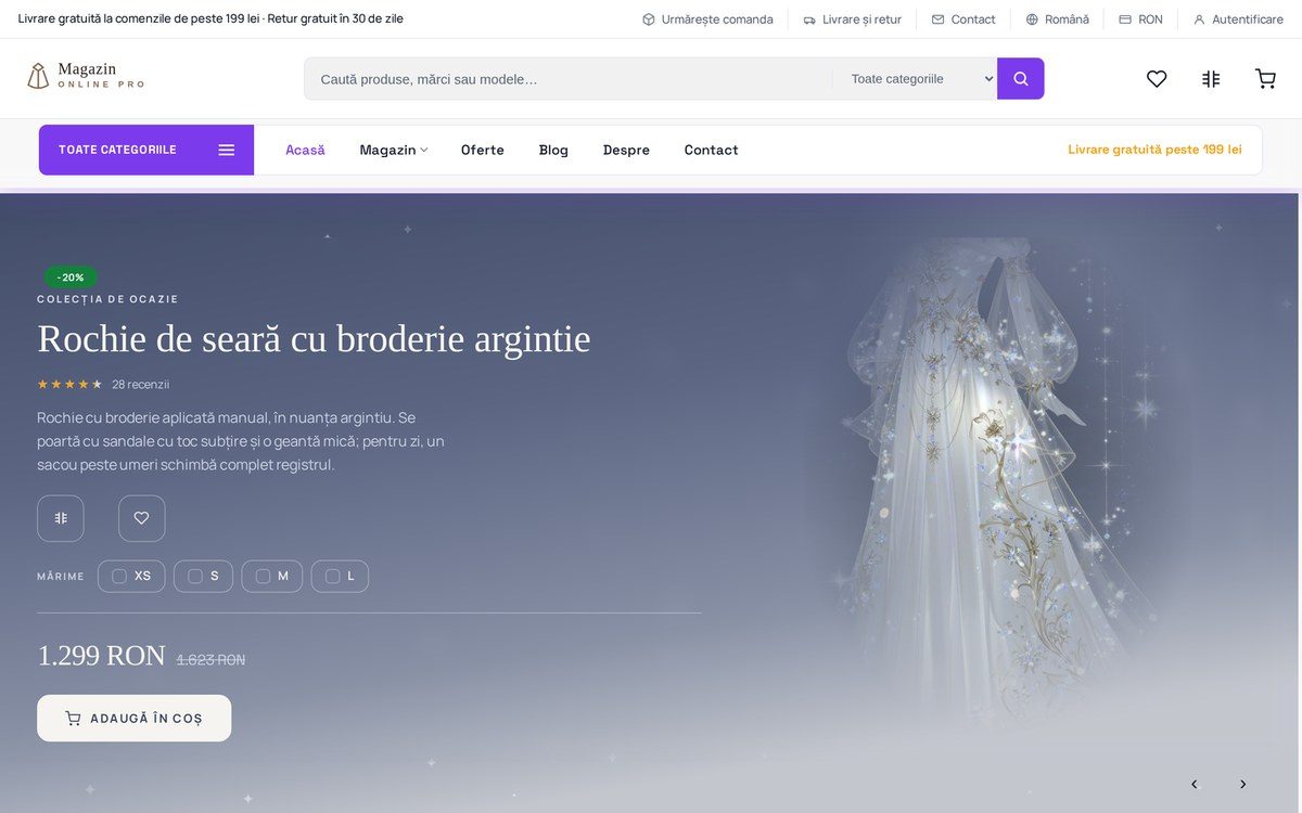 Online store — Fashion Magazin