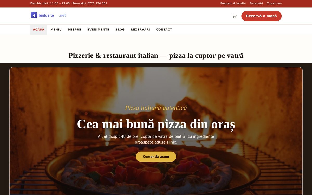 Online store — Restaurant Pro