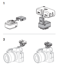 DJI Mic 2 Sony Camera Adapter