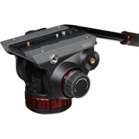 MANFROTTO 502AH (502 AH / 502HD) FLUID HEAD BRIDGE TEHNOLOGY FLAT BASE 4 Kg