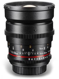 SAMYANG 24mm T1.5 ED AS AF IF UMC CANON VDSLR LENS 