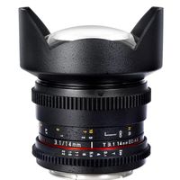 SAMYANG 14mm T3.1 CINE LENS ED AS IF UMC CANON VDSLR EF MOUNT 