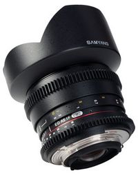 SAMYANG 14mm T3.1 CINE LENS ED AS IF UMC CANON VDSLR EF MOUNT 