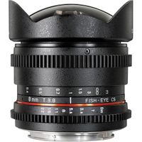 SAMYANG 8mm T/3.8 CANON VDSLR CINE LENS CSII 