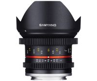 SAMYANG 12mm T2.2 VDSLR CINE LENS For MFT ( MICRO 4/3 ) 