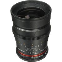SAMYANG 35mm T1.5 VDSLR CINE LENS for CANON EF 