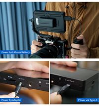 FeelWorld F6 PLUSX 5.5 inch 1600nit Touch Screen 4K HDMI Monitor