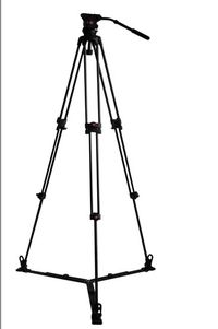 JY0508G CARBON FIBER VIDEO TRIPOD 1.8M +  GROUND SPREADER