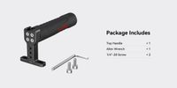 SmallRig Silicone Top Handle (1/4"-20 Screws) 1446C