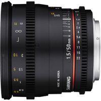 Samyang 50mm T1.5 AS UMC VDSLR II Lens for Canon EF Mount 
